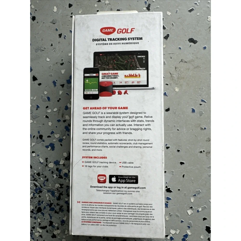 GAME GOLF Digital Tracking System‎ w/ 18 Tags, Backed by the PGA of America